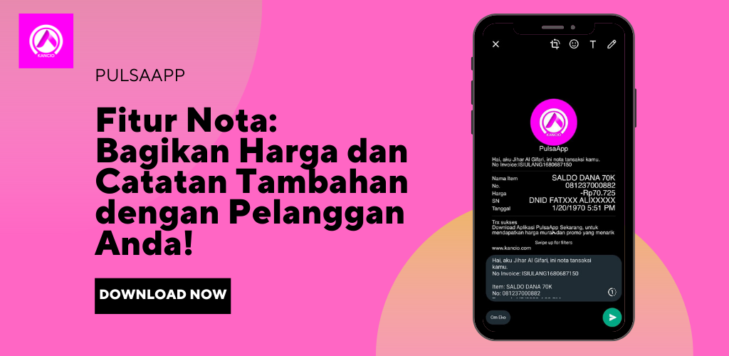 Fitur Nota: Bagikan Harga dan Catatan Tambahan dengan Pelanggan Anda!